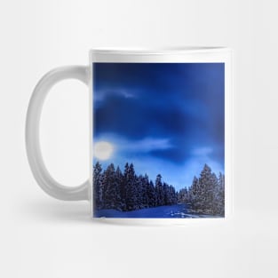 Moon Over Montana Mug